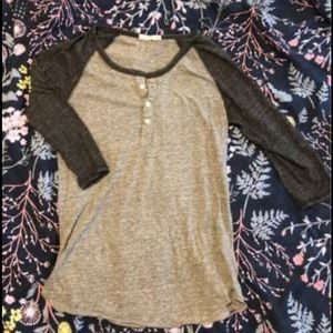 Urban Outfitters Baseball Henley